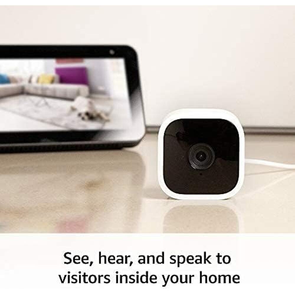 Blink Mini - Compact indoor plug-in smart security camera, 1080p HD video, night - Picture 3 of 5